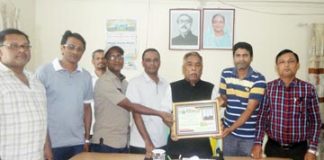 বোয়ালখালীতে নব নির্বাচিত উপজেলা চেয়ারম্যানকে সংবর্ধনা