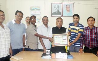 বোয়ালখালীতে নব নির্বাচিত উপজেলা চেয়ারম্যানকে সংবর্ধনা