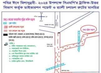 মহান পবিত্র ঈদে মিলাদুন্নবী (দ.): জশনে জুলুসে যান চলাচলে সিএমপির নির্দেশনা